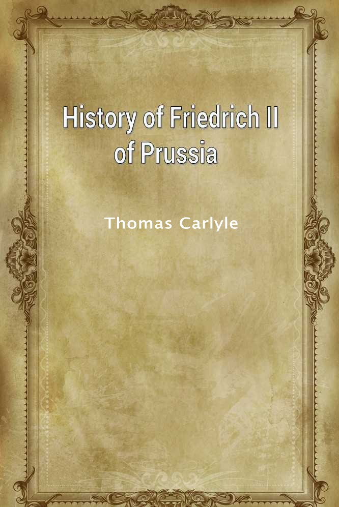 History of Friedrich II of Prussia