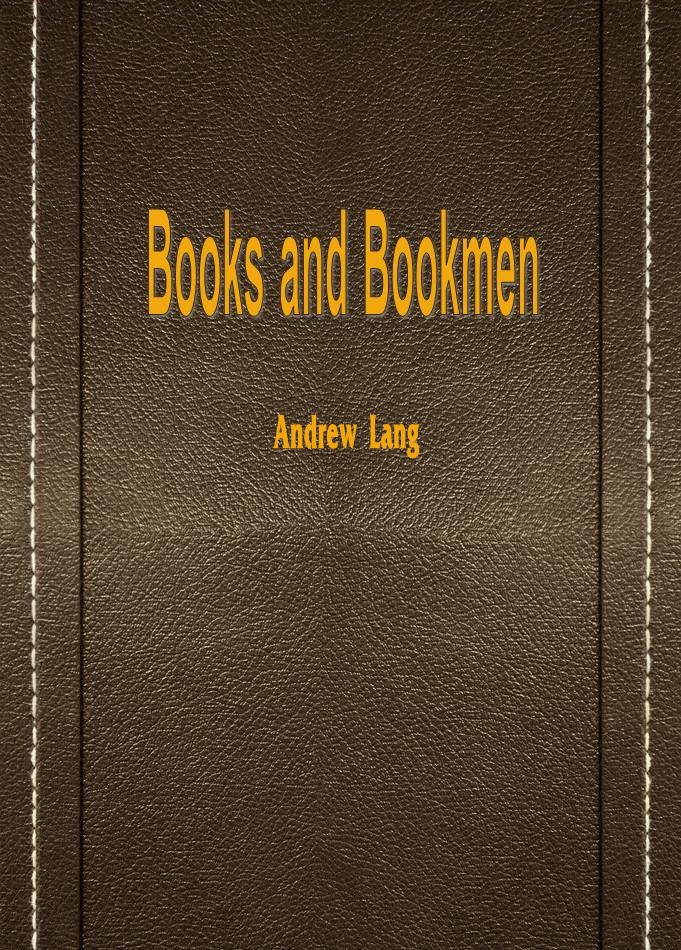 Books and Bookmen